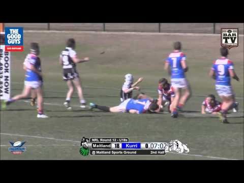 Real NRL Round 13 Under 18s Highlights - Maitland Pickers v Kurri Kurri Bulldogs