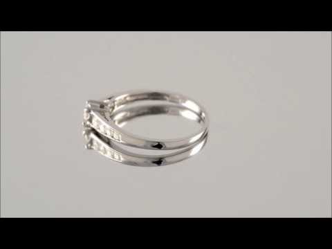 18ct White Gold 1/2ct Diamond Ring - D0712