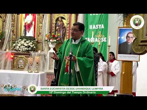 SANTA MISA CON EL PADRE SANDRO AGUILAR DESDE ERANDIQUE LEMPIRA, HONDURAS.