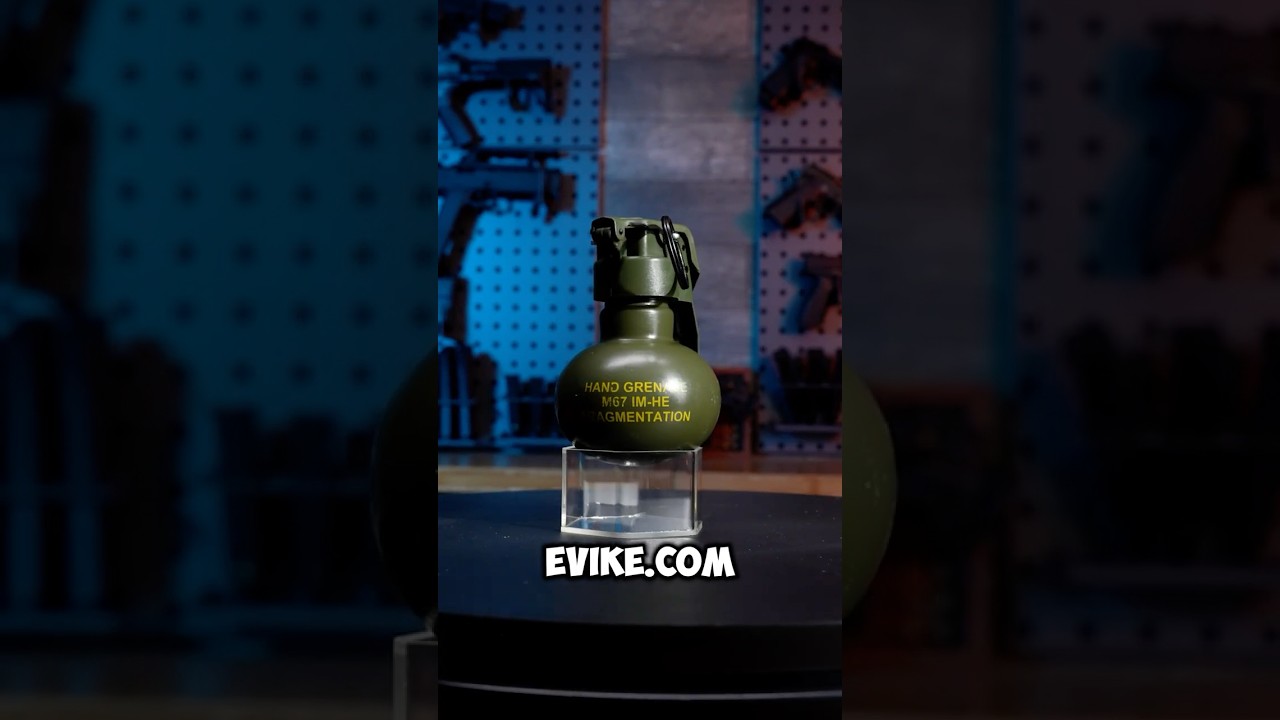 Rechargeable Simulated Hand Grenades