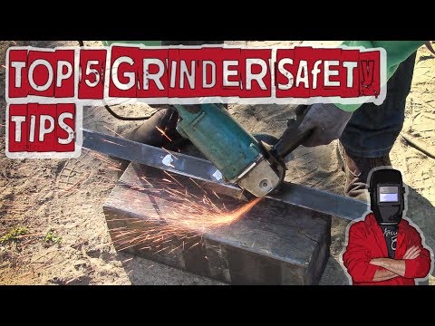 My Top 5 Safety Tips for using an Angle Grinder