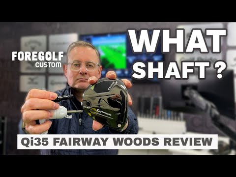 TaylorMade Qi35 Fairway Wood REVIEW #customfit #shaftadvice #taylormade #qi35
