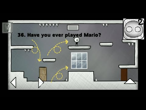That Level Again 2 - Level 36. Have you ever played mario? solution