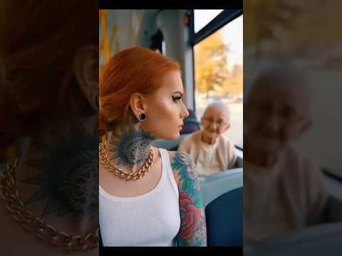 Ten tatuaż w tramwaju przyciągnął uwagę… i odpalił bombę 🤯🤣