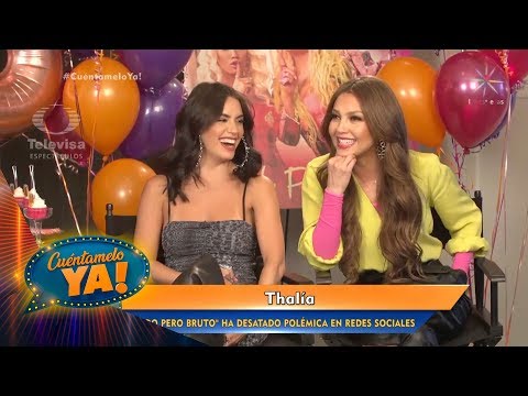 Thalía defiende su tema “Lindo pero bruto” | Cuéntamelo YA!
