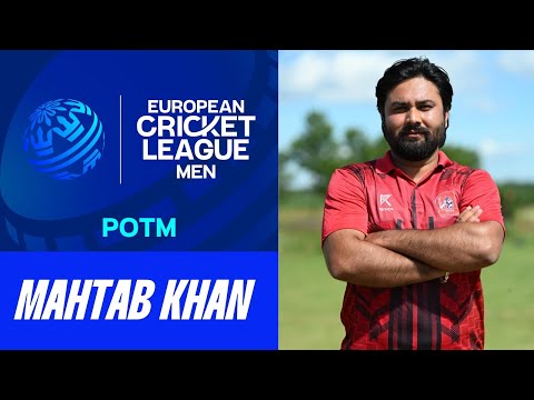POTM Match 1: M.Khan - BRN vs ZNM | Group D | European Cricket League 2025 | 5 Mar 2025 | ECL25.043