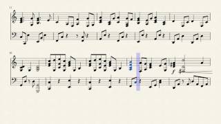 Newt Says Goodbye to Tina - Jacob&#39;s Bakery / Fantastic Beasts + Sheet Music/Partition