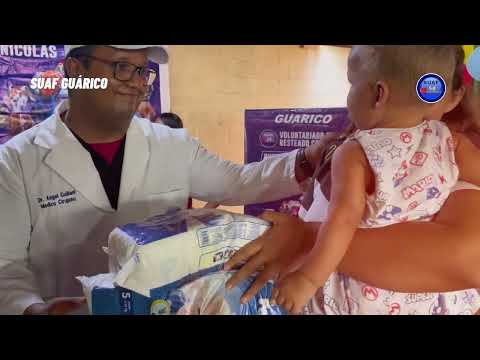 SUAF: Entrega de Pañales Guárico
