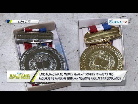 Balitang Southern Tagalog: Bentahan ng mga graduation supplies, lumakas