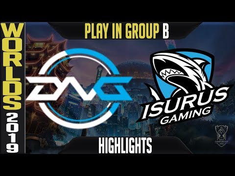 DFM vs ISG Highlights | Worlds 2019 Play In Day 1 Group B | DetonatioN FocusMe vs Isurus Gaming