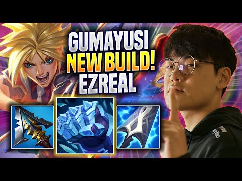 GUMAYUSI TRIES NEW EZREAL BUILD! - T1 Gumayusi Plays Ezreal ADC vs Caitlyn! | Preseason 2023