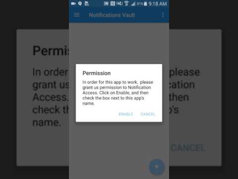 Notification History Saver Video