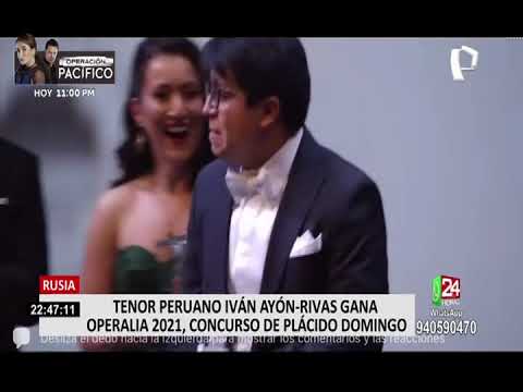 Iván Ayón-Rivas, tenor peruano fue el ganador de Operalia 2021