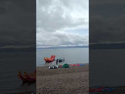 #turismo playa de chuquiñapi lago titicaca Bolivia