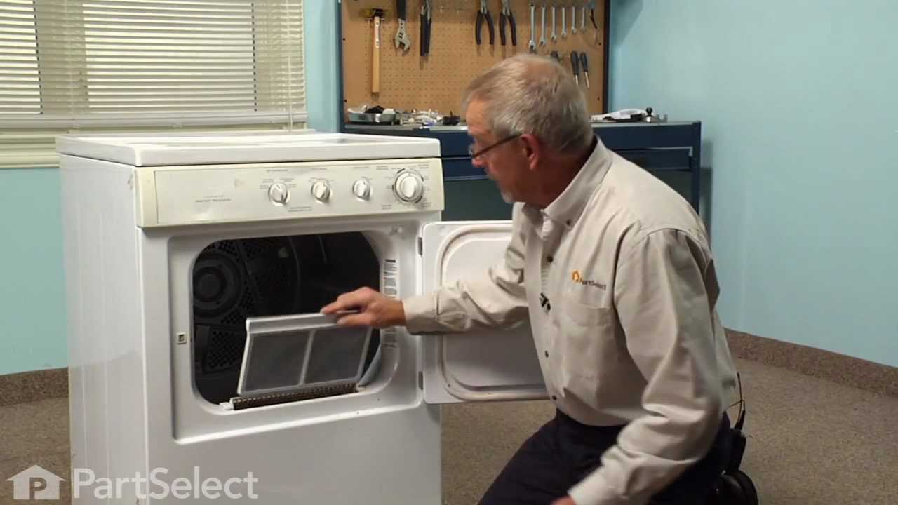 Replacing your Frigidaire Dryer Lint Filter