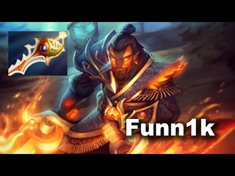 Funn1k Divine Rapier Ember Spirit EU West MMR Dota 2