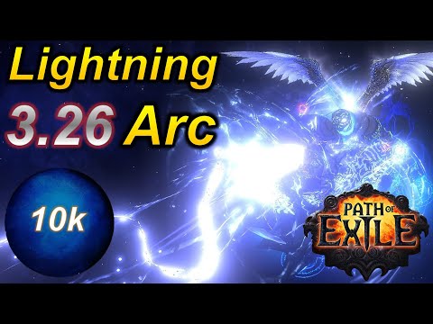 [3.26] Arc Lightning is back! (Super Tank + High Damage) - Path of Exile Best Build