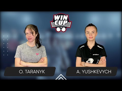 14:00 Olena Taranyk - Anastasiia Yushkevich 31.01.2025 WINCUP Women Professional. TABLE 1