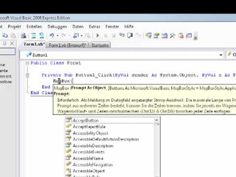 Visual-Basic 2008 Tutorial- 1