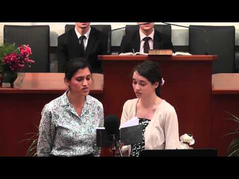 Bis. "Biruinţa" Baia Mare - Marta & Cornelia Savencu - Azi Domnul e Păstorul meu - 23.03.2014