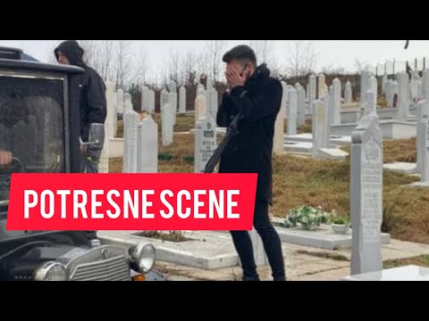 Hitno obavestenje: Direkto sa sahrane oca Kenana Tahirovica! Potresne scene