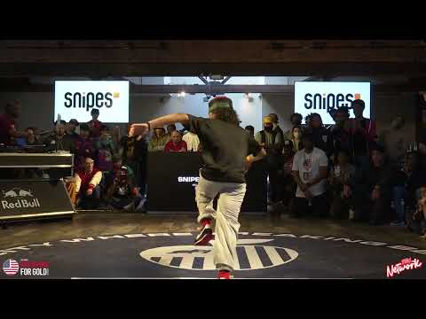 Quiet Storm Vs Kid Break - Teen Finals- The Big Apple Regionals - Snipes USA - Breaking For Gold USA