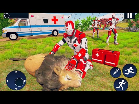 Doctor Robot Wild Animal Rescue Android Gameplay