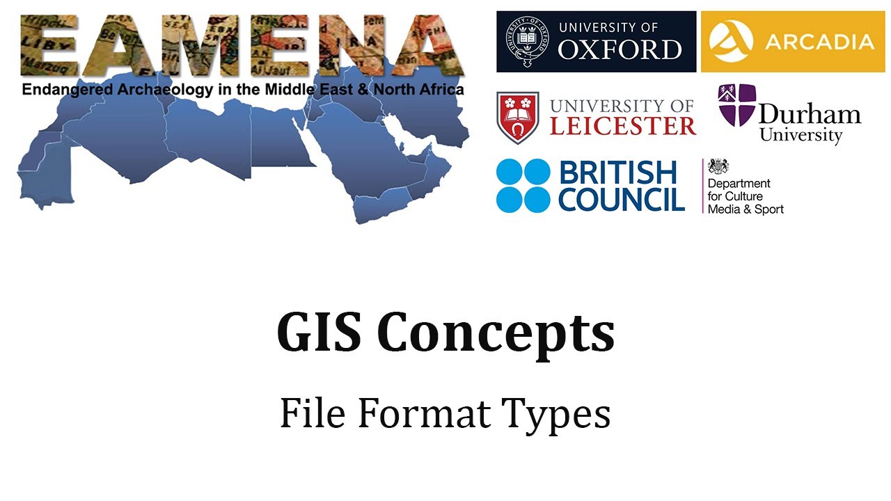 GIS Concepts 2 - File Format Types