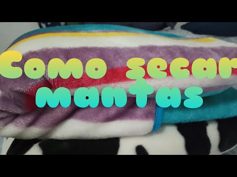Tutorial | Como secar correctamente mantas en secadora Samsung DV80M5010IW