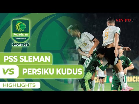 PSS Sleman VS PERSIKU Kudus - Highlights | Pegadaian Championship 2025/26 #pekan11