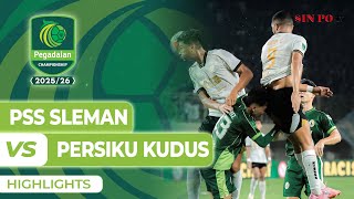 Download lagu PSS Sleman VS PERSIKU Kudus - Highlights | Pegadaian Championship 2025/26 #pekan11 mp3