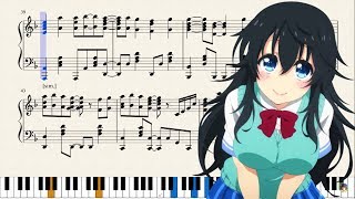 Netoge no Yome wa Onnanoko ja Nai to Omotta? ED Piano - Zero Ichi Kiseki
