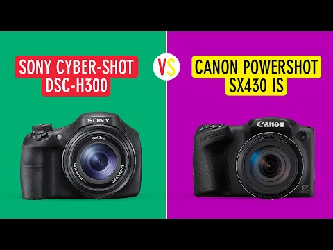 Sony Cyber-shot DSC-H300 vs Canon PowerShot SX430 IS (Sony H300 vs Canon SX430 IS) | Sonika Agarwal