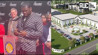 &quot;I Dont Know What To Say&quot; 50 Cent Chokes Up At The Opening Of G-Unit Films Studio In Louisiana