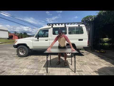 Review on Front Runner's Pro Stainless Steel Table - Off Road Tents