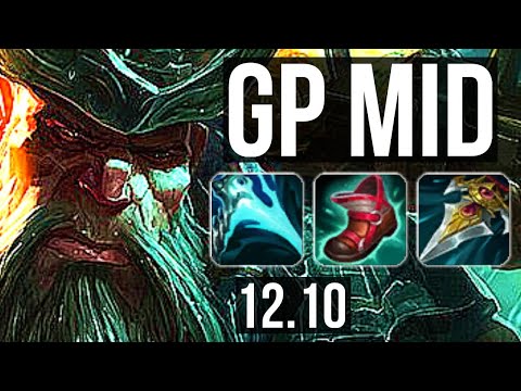 GANGPLANK vs KALISTA (MID) | Quadra, 12/2/8, Legendary, 500+ games, 800K mastery | BR Master | 12.10
