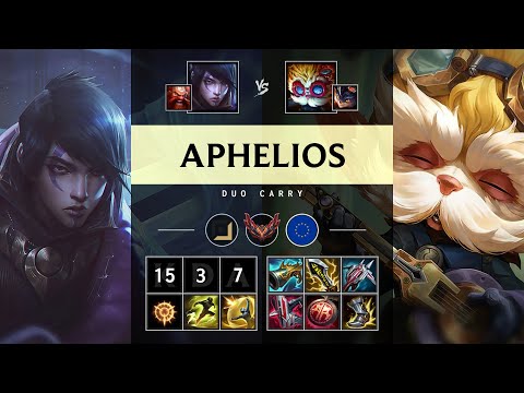 Aphelios ADC vs Heimerdinger - EUW Grandmaster Patch 25.08