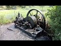 Old black Desi Engine working with Chakki atta Kala engine diesel engine Roston Hornsby