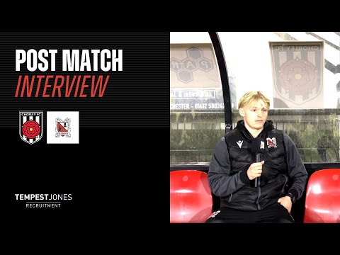 Chorley Post-Match Interview: Max Howells