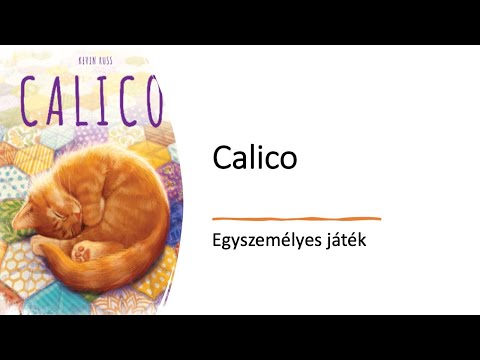 Calico - Egyszemélyes játék - Robert SoloPlay