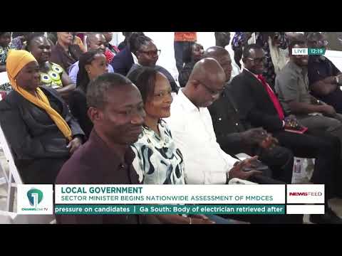 Local Gov't Minister Ahmed Ibrahim Begins Nationwide Audit of District Assemblies | News Feed