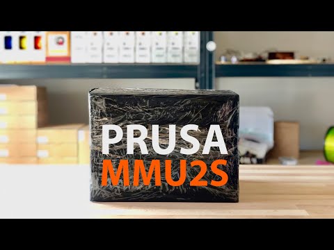 Mehrfarbig drucken mit der Prusa MMU2S | Der Aufbau