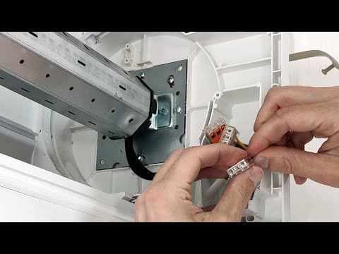 Funk-Rolladenmotor anschließen (ohne die Wand aufzustemmen)