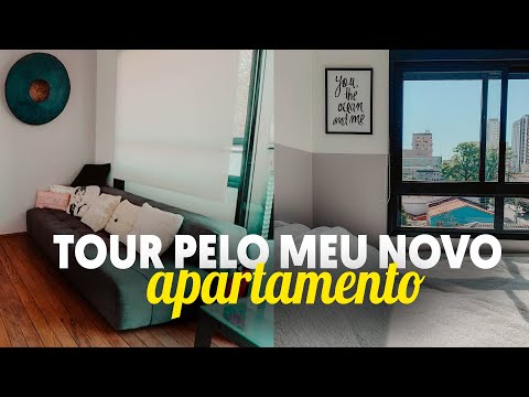 TOUR PELO MEU NOVO APARTAMENTO EM SÃO PAULO