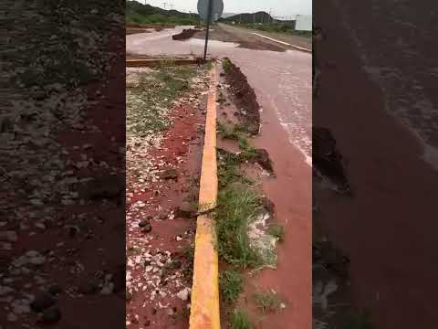 Atención conductores: descenso de agua en Ruta 150 en El Baldecito, Valle Fértil