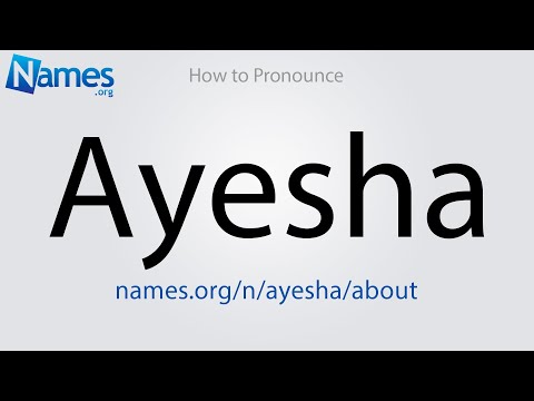 What Does The Name Ayesha Mean