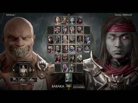 MK11 Ranked S3 - SirHonor (Baraka) vs VentusOblivionX (Liu)