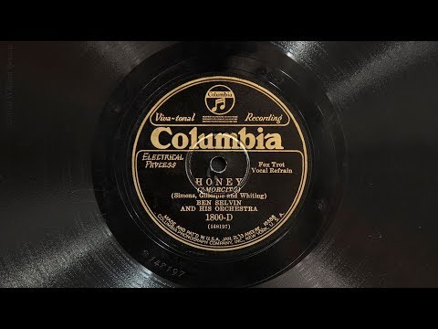 Honey • Ben Selvin and His Orchestra (EMG Mark IX Gramophone)