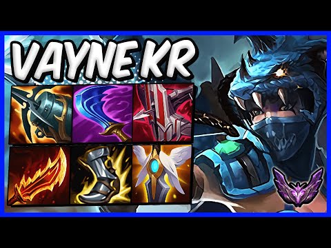 PENTAKILL Vayne ADC vs Xayah KR Master - Patch 13.11 - Season 13