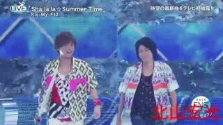 Kis-My-Ft2  Sha la la☆Summer Time間奏シーン